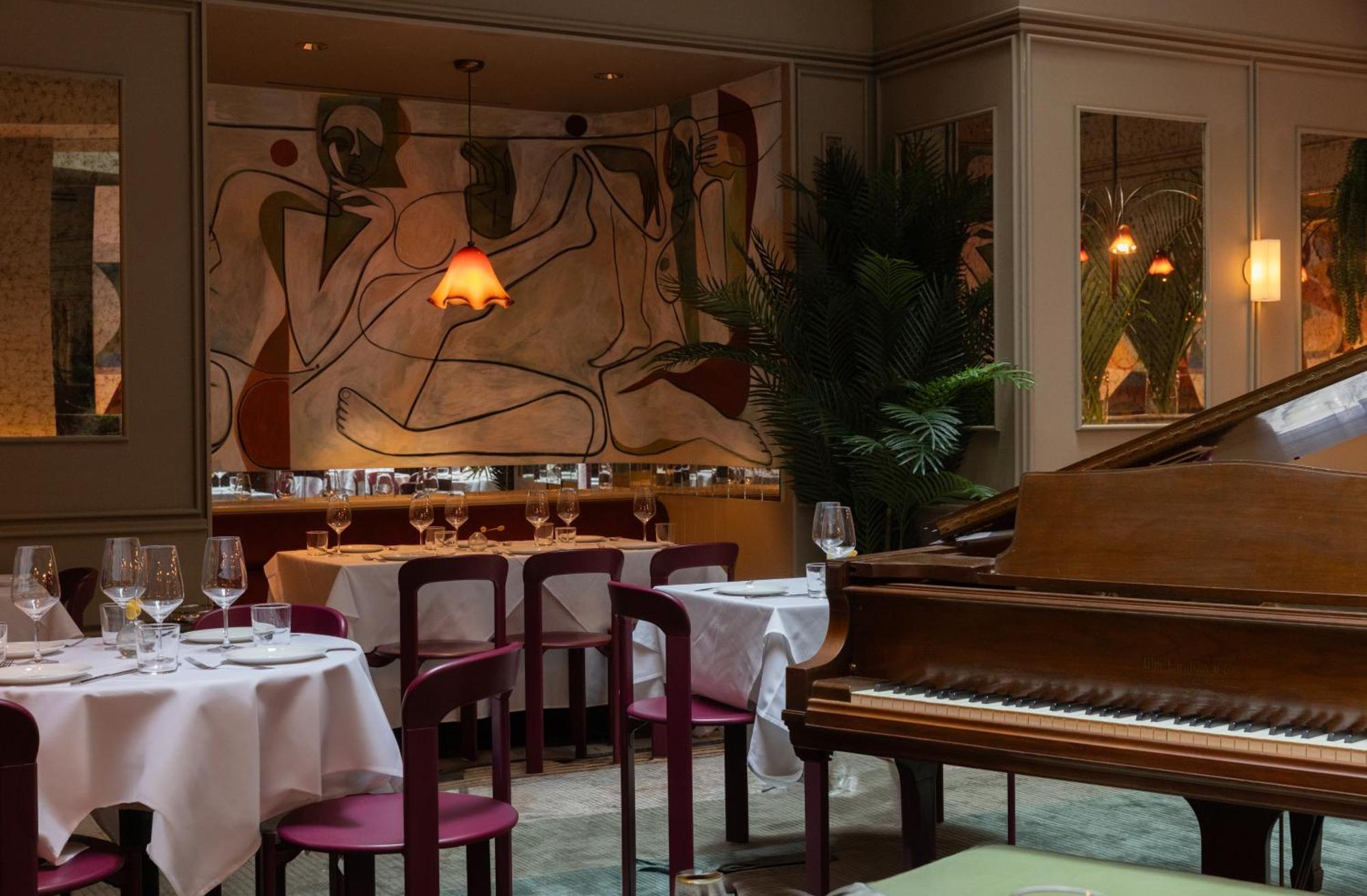 The Evelyn Nomad Hotel New York City Exterior photo Interior of the restaurant